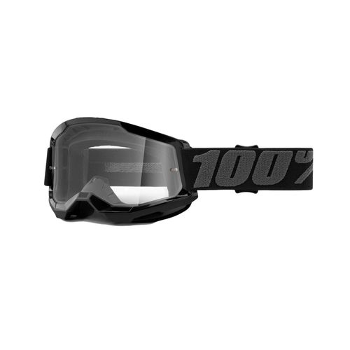 Óculos 100% Strata 2 Black Lente Transparente