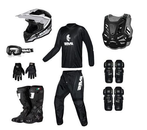 Kit Equipamento Trilha Motocross Basic