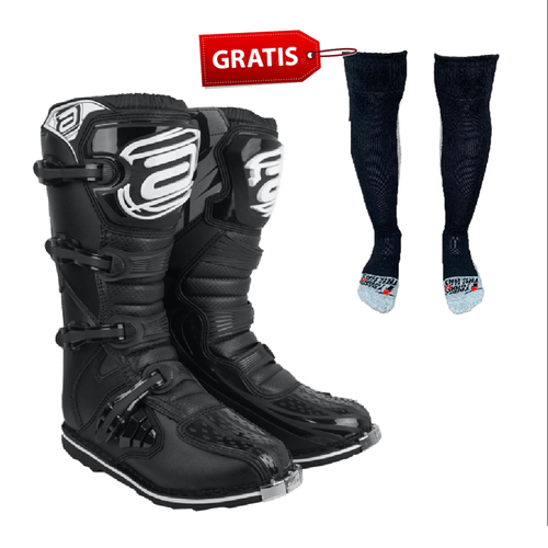 Bota Motocross Jett Lite Articulada - Preto - 41