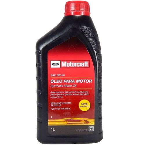 Óleo Lubrificante do Motor Motorcraft SAE 5W20 100% Sintético 1L