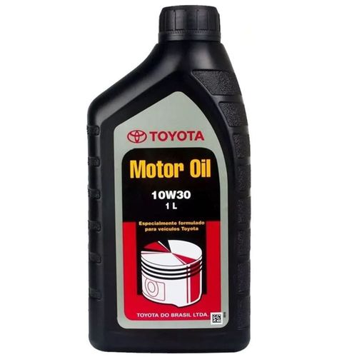 Óleo Lubrificante do Motor API SM 10W30 Mineral Original Toyota 1L