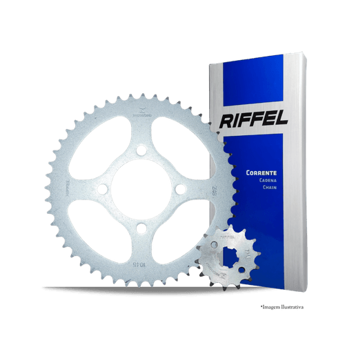 Kit Transmissão Xtz 125 Titanium - Riffel