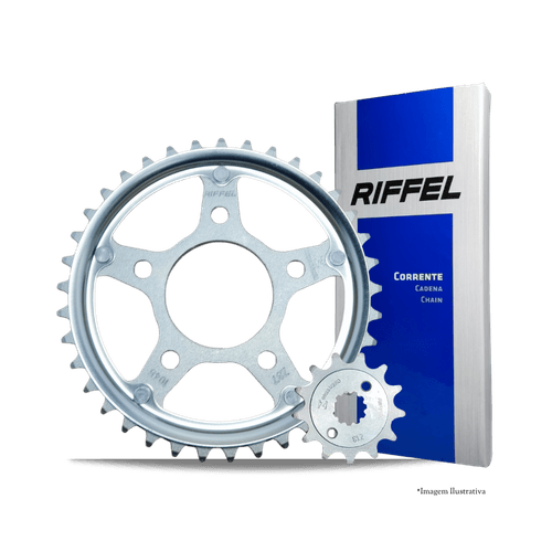 Kit Transmissão Twister 250 até 2008 Titanium - Riffel