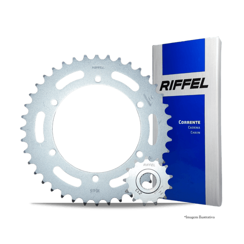 Kit Transmissão Lander / Teneré 250 Titanium - Riffel