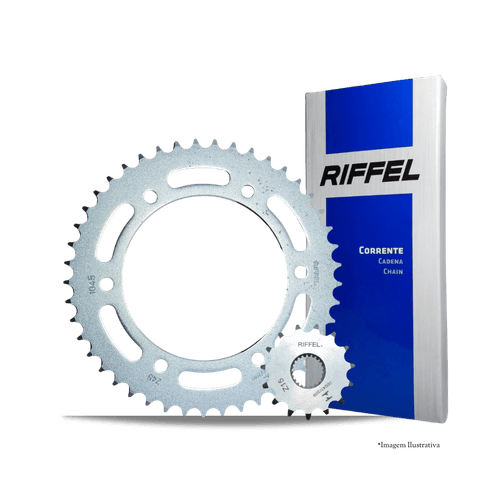 Kit Transmissão Fazer 250 Titanium - Riffel