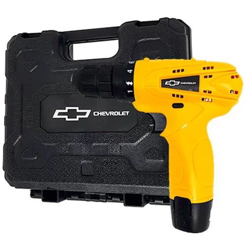 Parafusadeira a Bateria 12V 1,3Ah Lítio com Carregador Bivolt e Maleta
