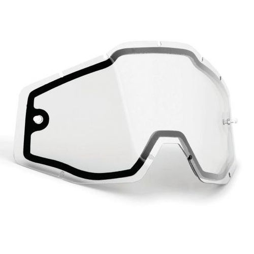Lente Dupla FMF Powerbomb/Powercore Transparente