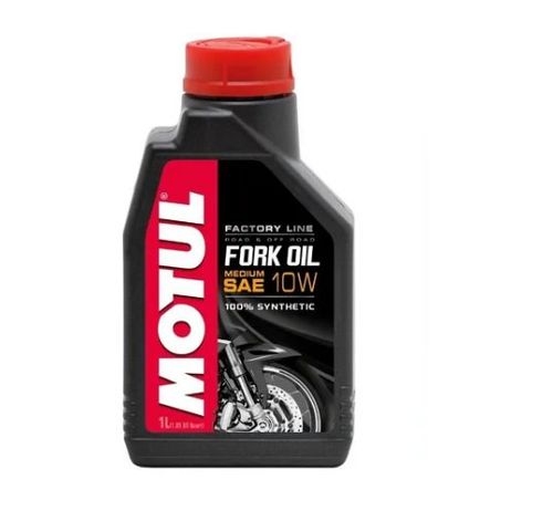 Oleo De Suspensão Motul Fork Oil Factory Medium 10w 1 Litro