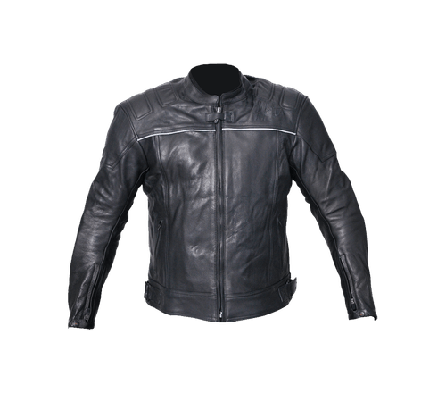 Jaqueta Masculina Couro Helt Preta