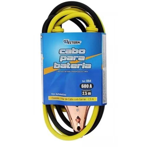 Cabo de transmissão chupeta bateria 600AMP Western 884