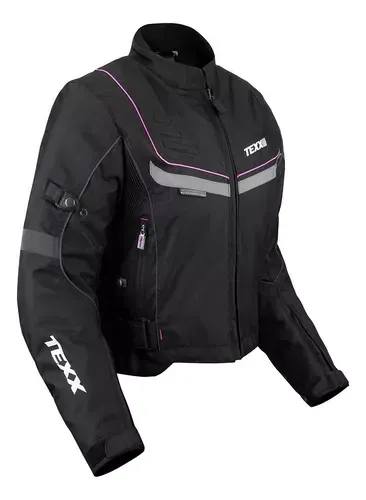 Jaqueta New Strike V2 Lady Feminina Preta E Rosa 3XL - Texx