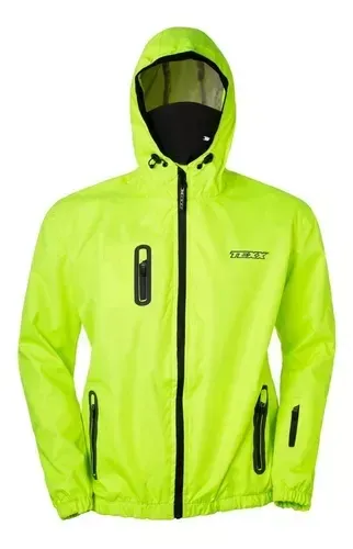 Jaqueta Corta Vento Neon Verde 6XL - Texx