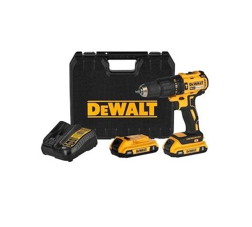 Paraf./Furad. Impacto 1/2'' 20V C/ Carregador Bivolt  2 Baterias 2.0Ah - DCD7781D2-BR - Dewalt