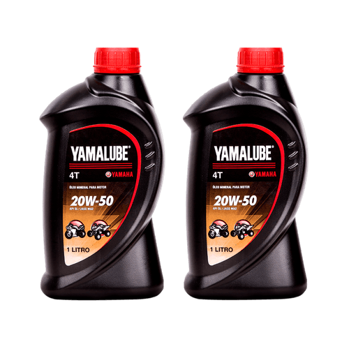 2 Litros Óleo Lubrificante Yamalube Sae 20W50 Original Yamaha