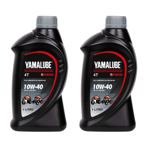 2 Litros Óleo Yamalube 10W40 Semi Sintético Original Yamaha