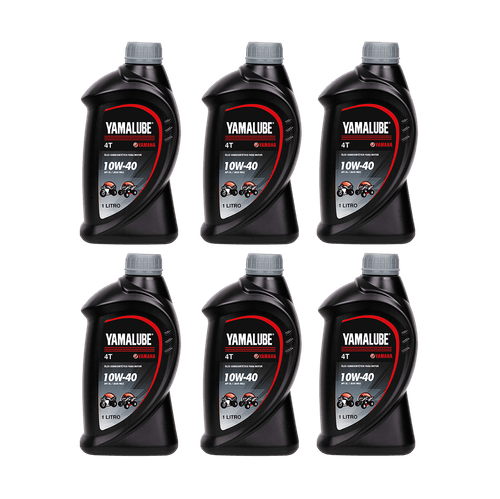 6 Litros Óleo Yamalube 10W40 Semi Sintético Original Yamaha