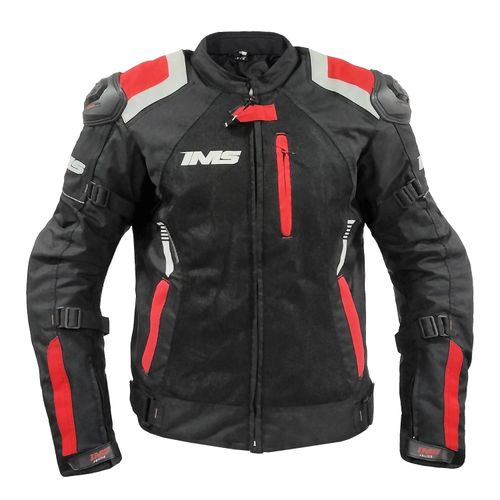 JAQUETA IMS STREET AIR PRETO/VERMELHO