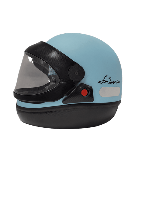 Capacete san marino colors automatico azul 56