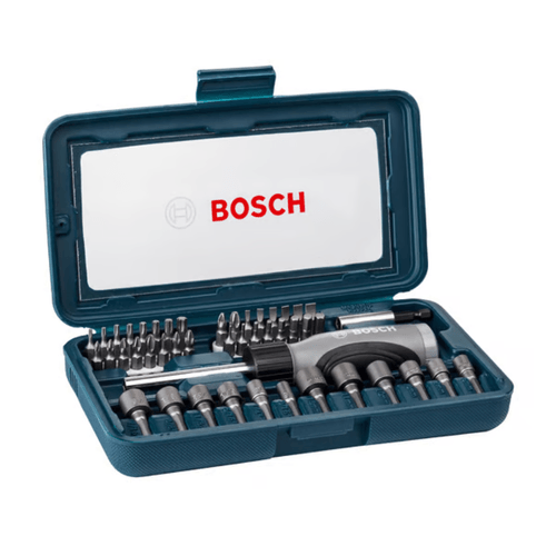 Jogo Soquete - 1/4 e Bits - 46pç - Bosch