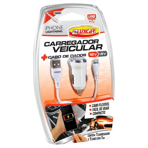 Carregadores Veiculares + Cabo De Dados